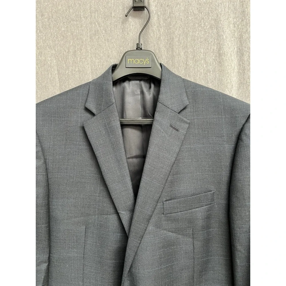 Lauren Ralph Lauren Mens Black Blazer Jacket 44R and Pants  36x34 100% Wool